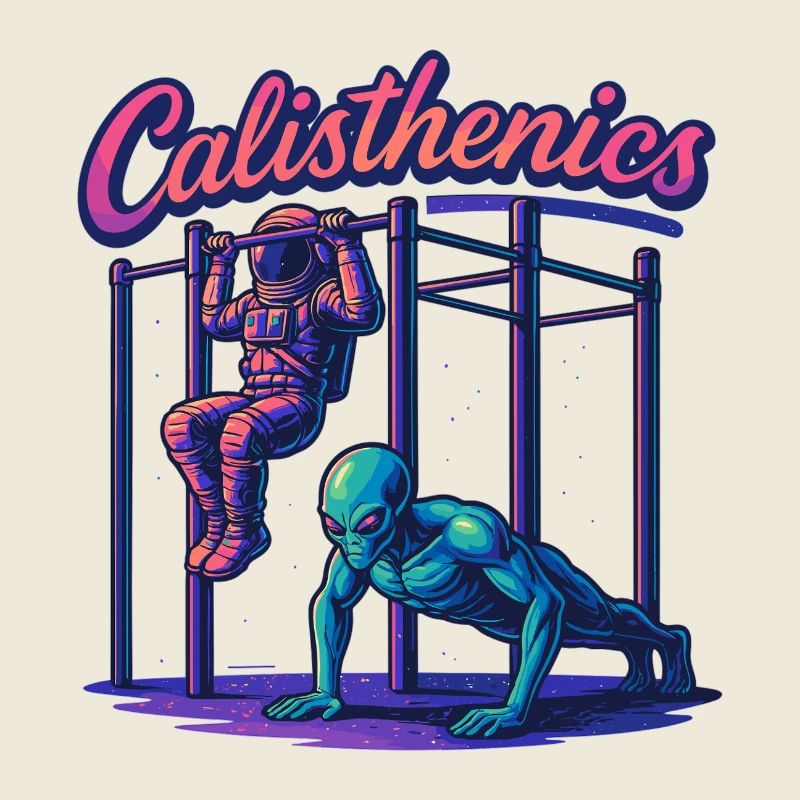 Gymnastique suédoise astronaute Alien Pull-ups Cadeau