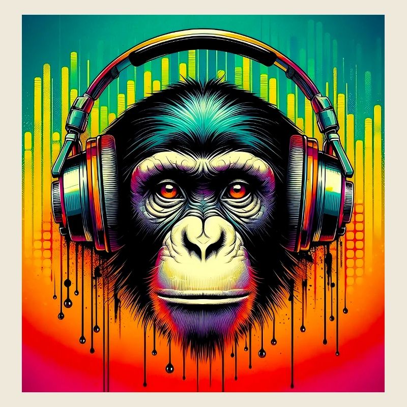 Schimpansen-Affe