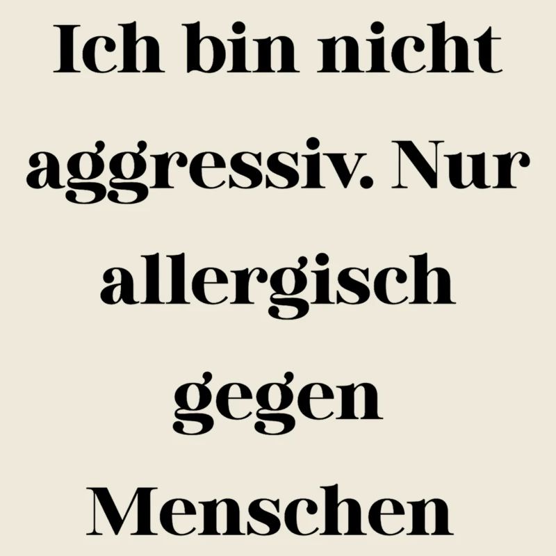 Sarkasmus nicht aggressiv 