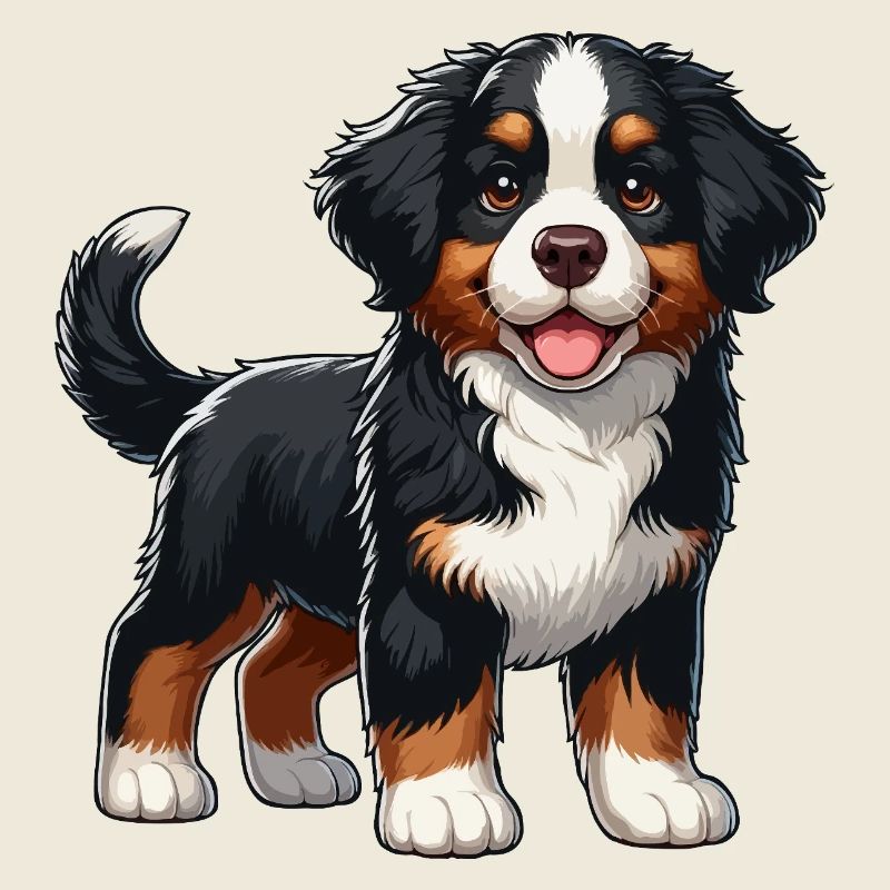 Bouvier Bernois chiot doux