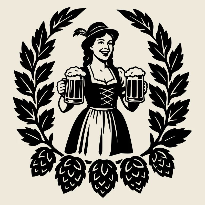 Bier Mädchen