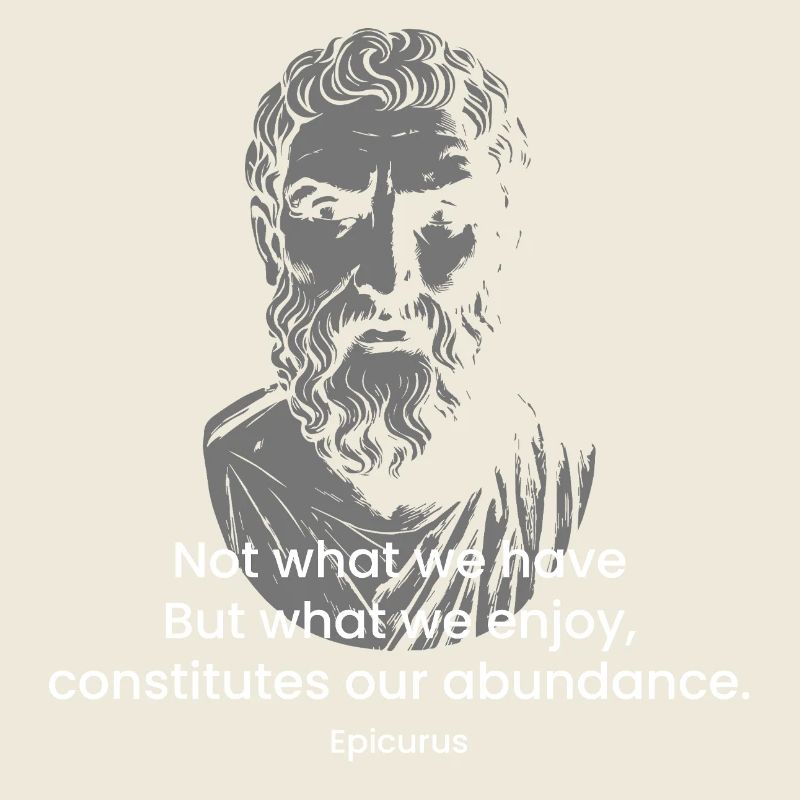 Citation stoïcienne d’Épicure