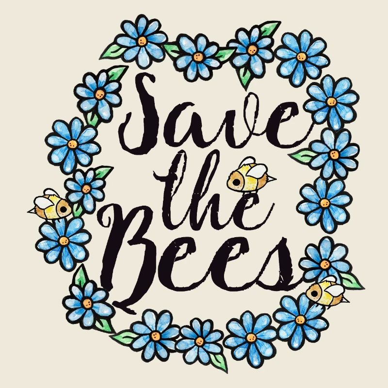 Cercle floral Save the Bees