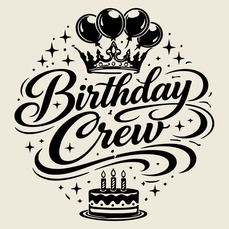 Geburtstag Crew Feier