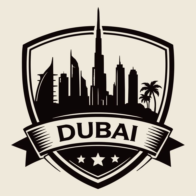 Bouclier de la Skyline de Dubaï