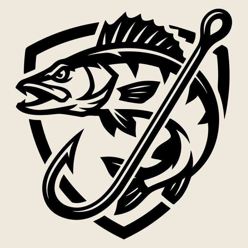 Icône de la pêche au brochet
