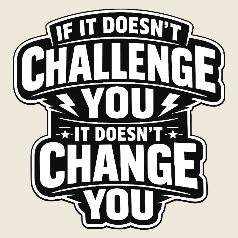 Motivation de la condition physique du Herausforderung Challenge