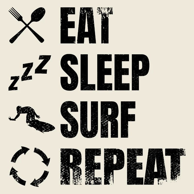 Lustiger Surfer Spruch
