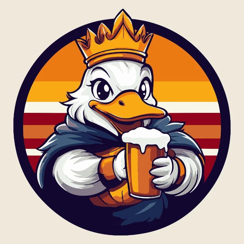 Duck Beer Funny