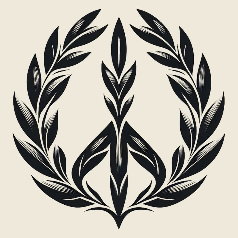 Laurel Wreath Peace