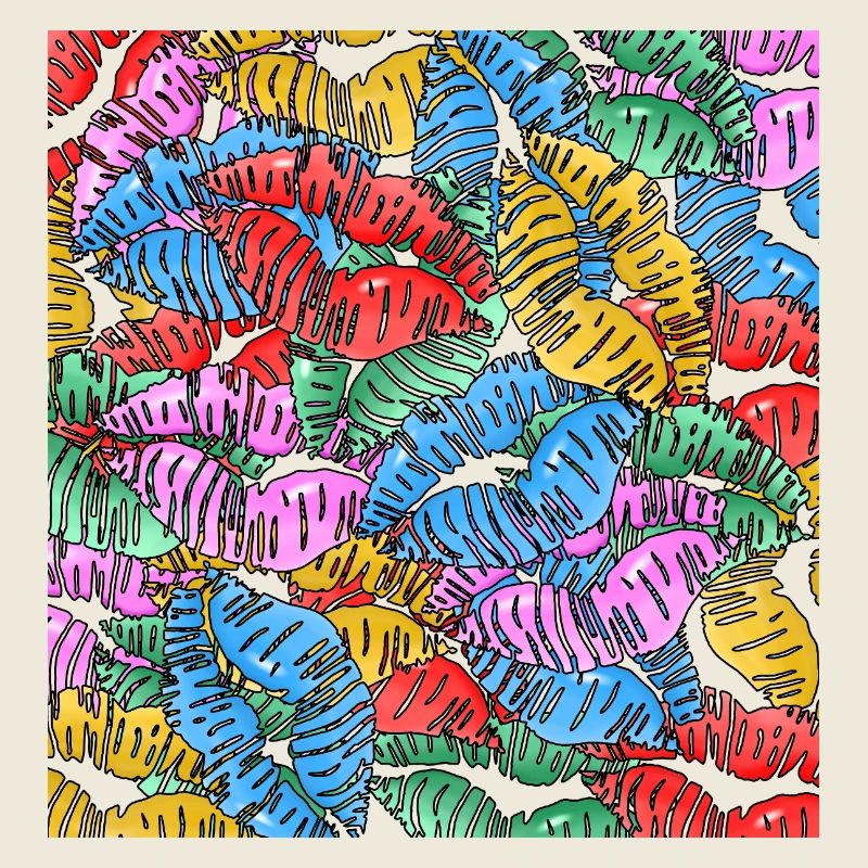 Baisers colorés