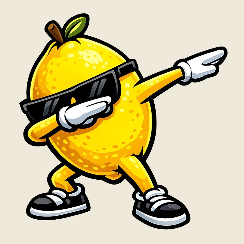 Dabbing Zitrone