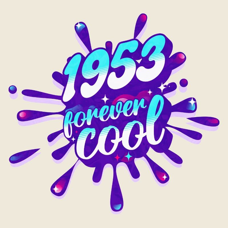 Année Cool 1953 Anniversaire 70 Ans