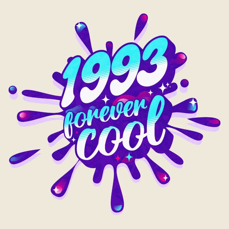 Année Cool 1993 Anniversaire 30 Ans