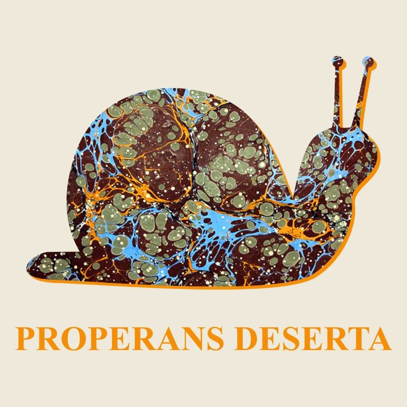 Dépêchez-vous avec le temps Escargot Latin E 85