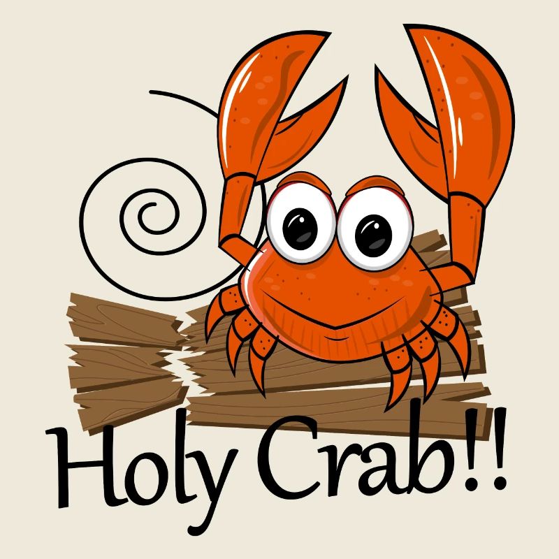 Holy Crab Pun Crab