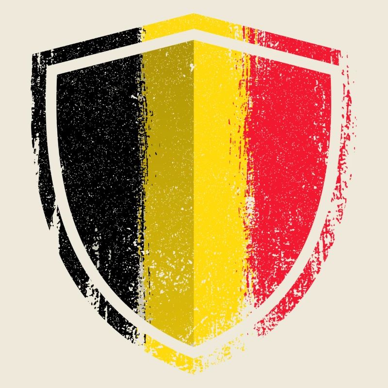 German Flag Shield Emblem