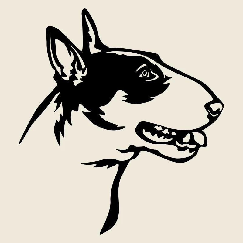 Bull Terrier Head