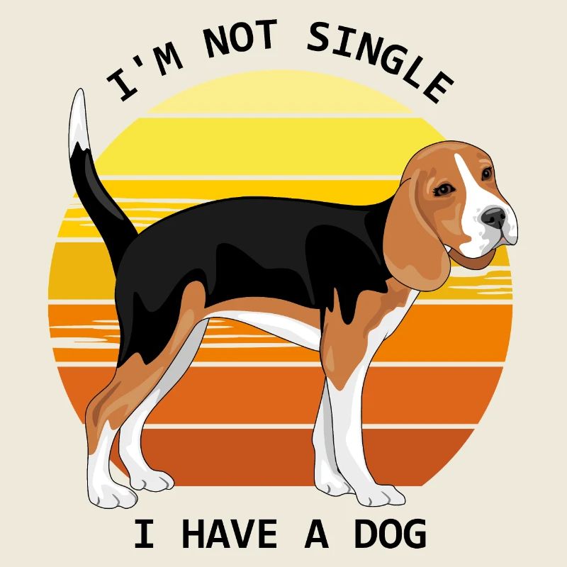 Ich bin kein Single. Ich habe einen Hund