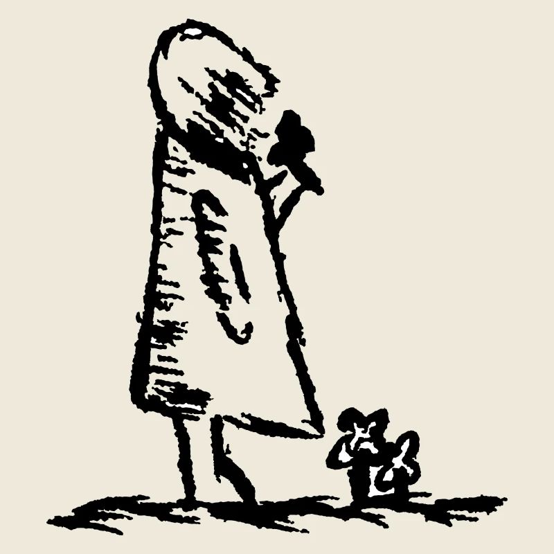 Fille à la fleur
