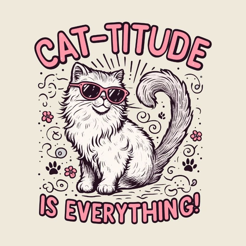 cat titude is everything