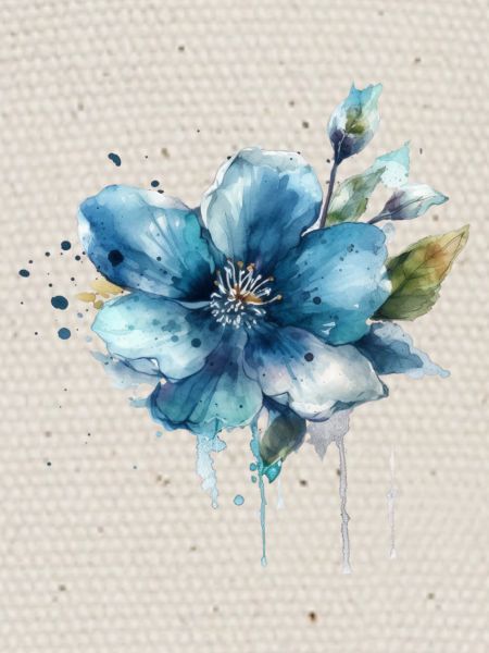 Fleur bleue