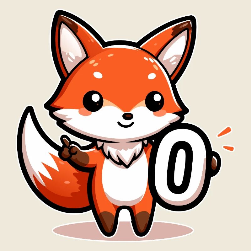 Adorable Zero Fox Left