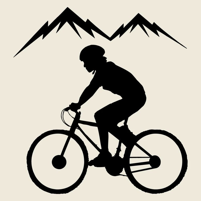 Biker-Berge Hintergrund