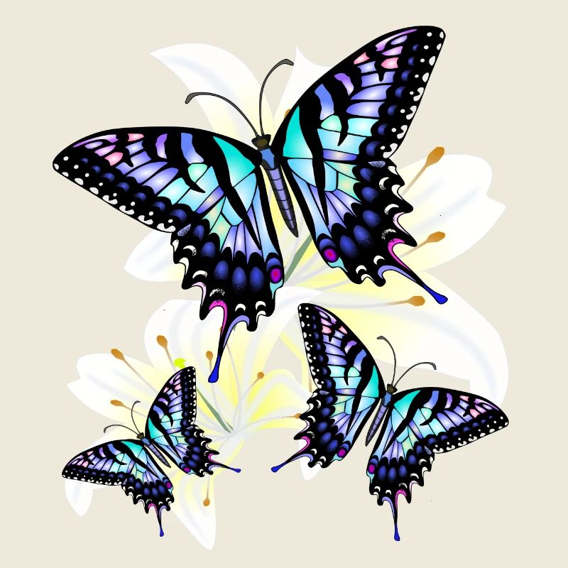 Blauer Schwalbenschwanz