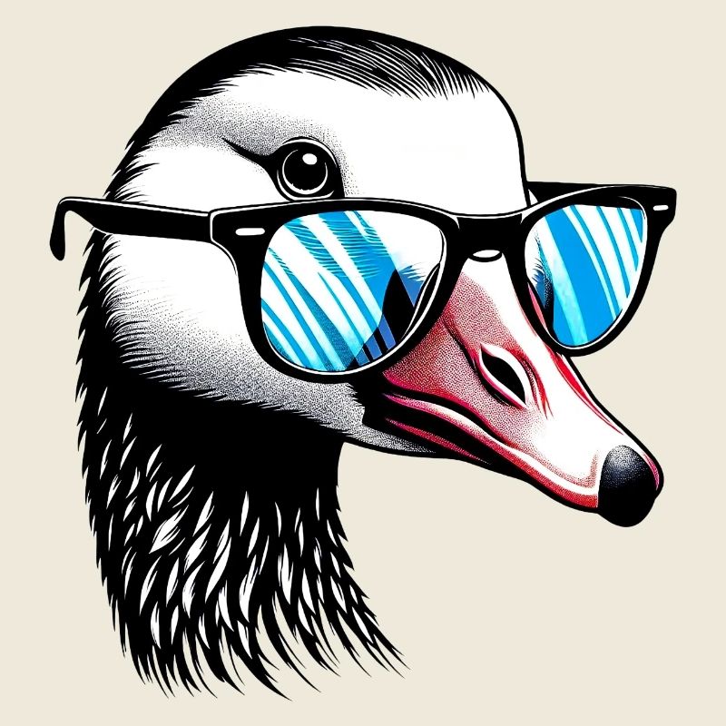 Oie à lunettes