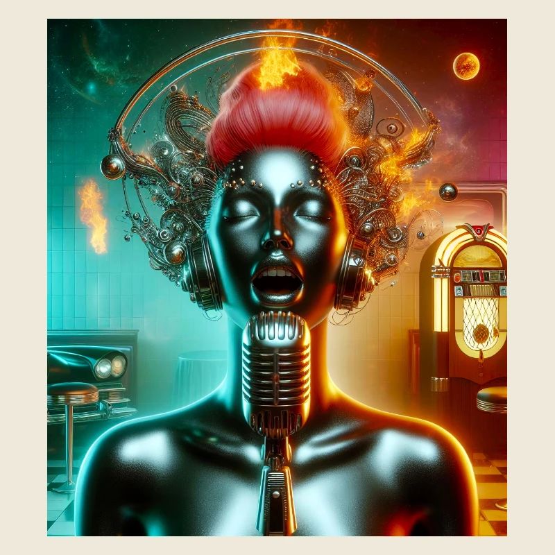 Chanteuse Juke-box