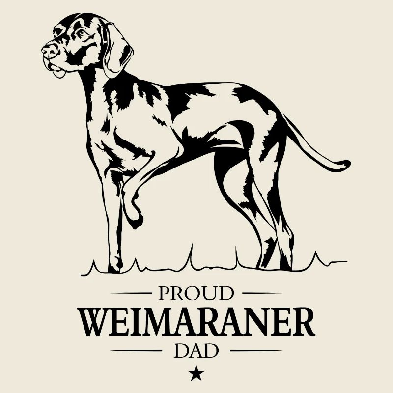 Braque de Weimar Papa Chiens Chien Chasse Chiens Wilsigns