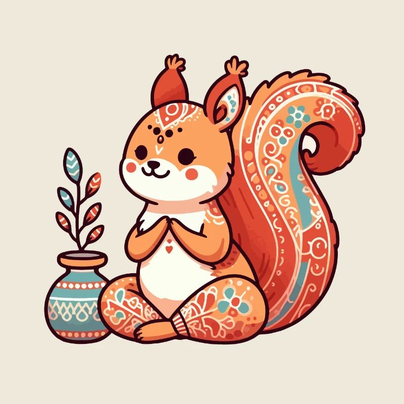 Squirrel Yoga