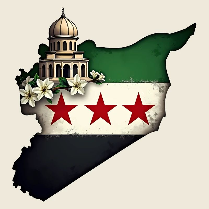 drapeau de la Syrie - Drapeau de la Syrie libre