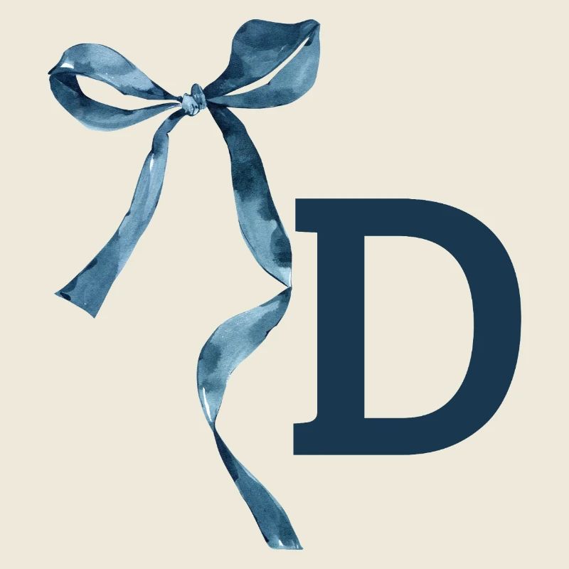 Monogramm Geschenkidee