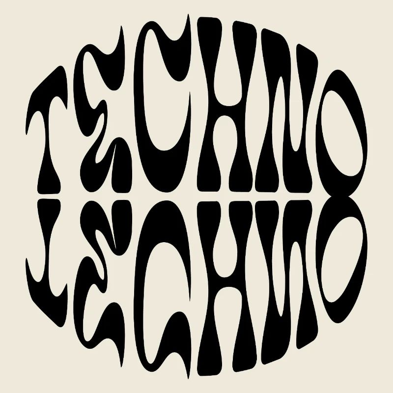 Conception de logo Techno liquid