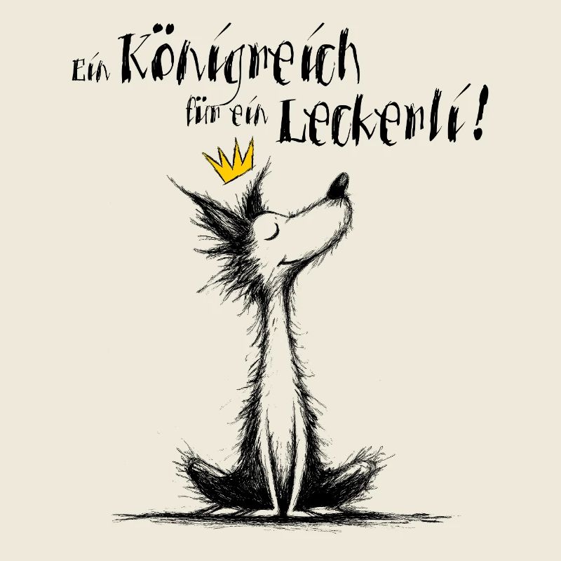 Hund mit Krone – Ein Königreich für ein Leckerli!