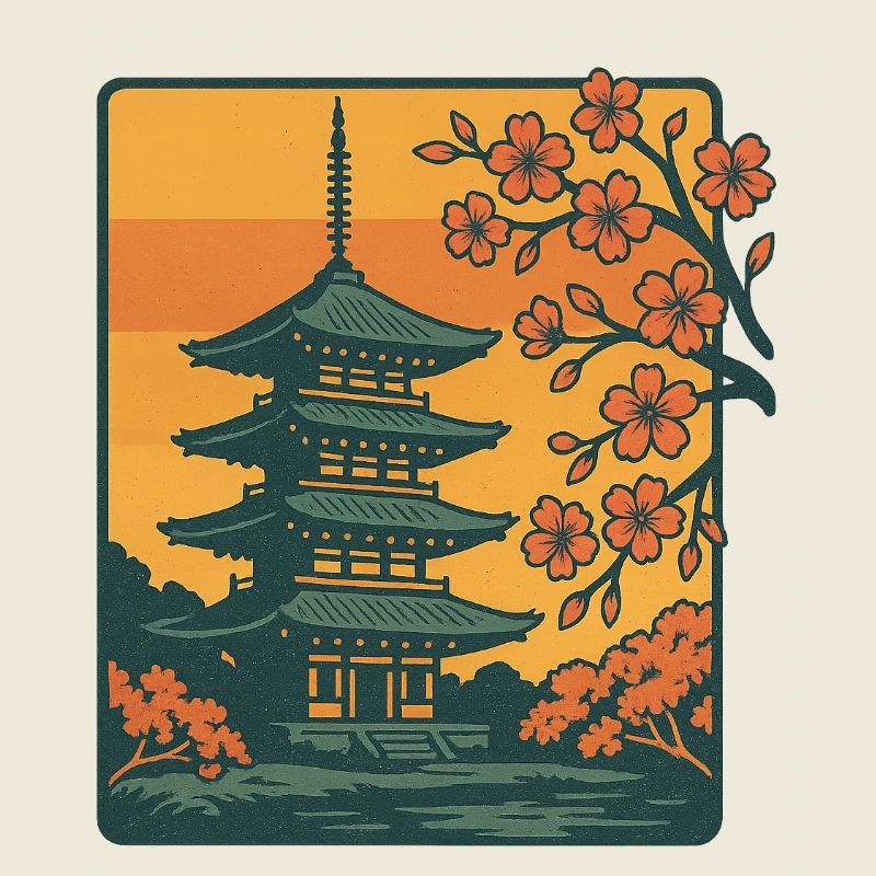 Temple japonais