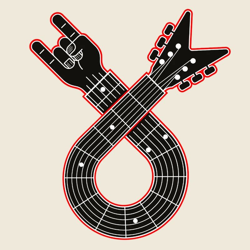 Guitar Loop with Finger Horns