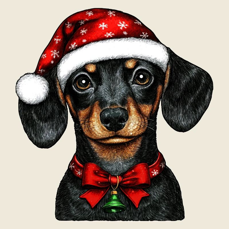 Teckel de Noël