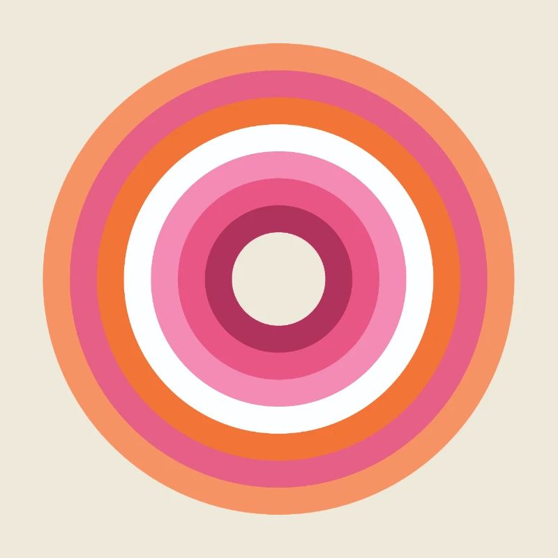  Concentric Ring Palette LGBTQ lesbian