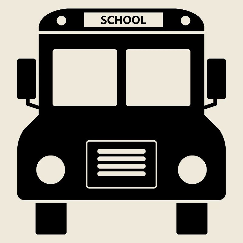 School bus front