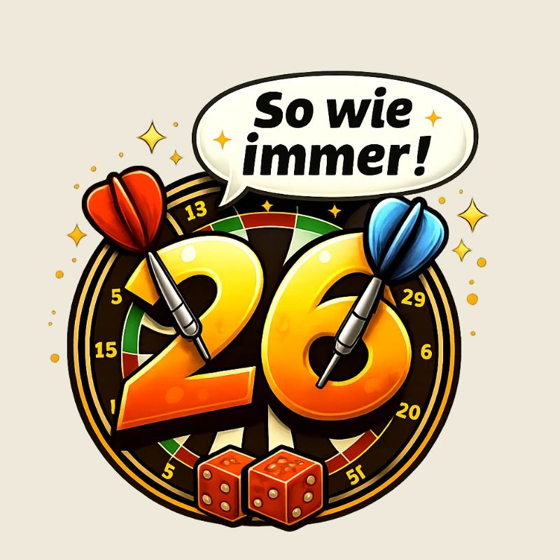 26 Comme toujours – fléchettes et dés