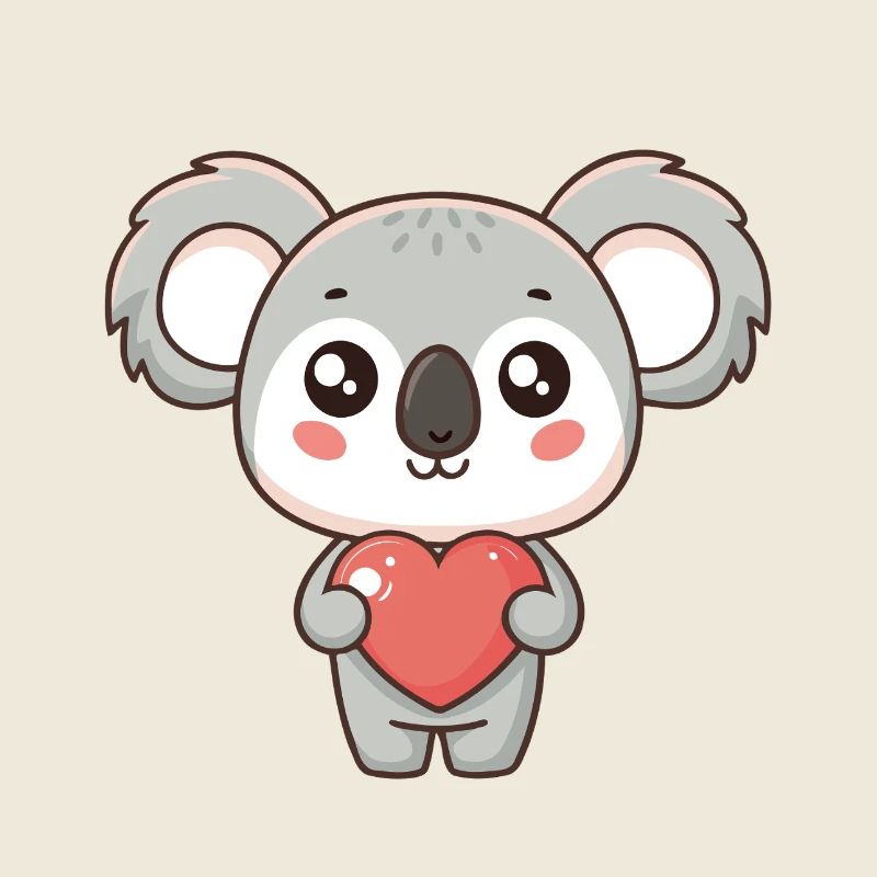 Koala Coeur Doux