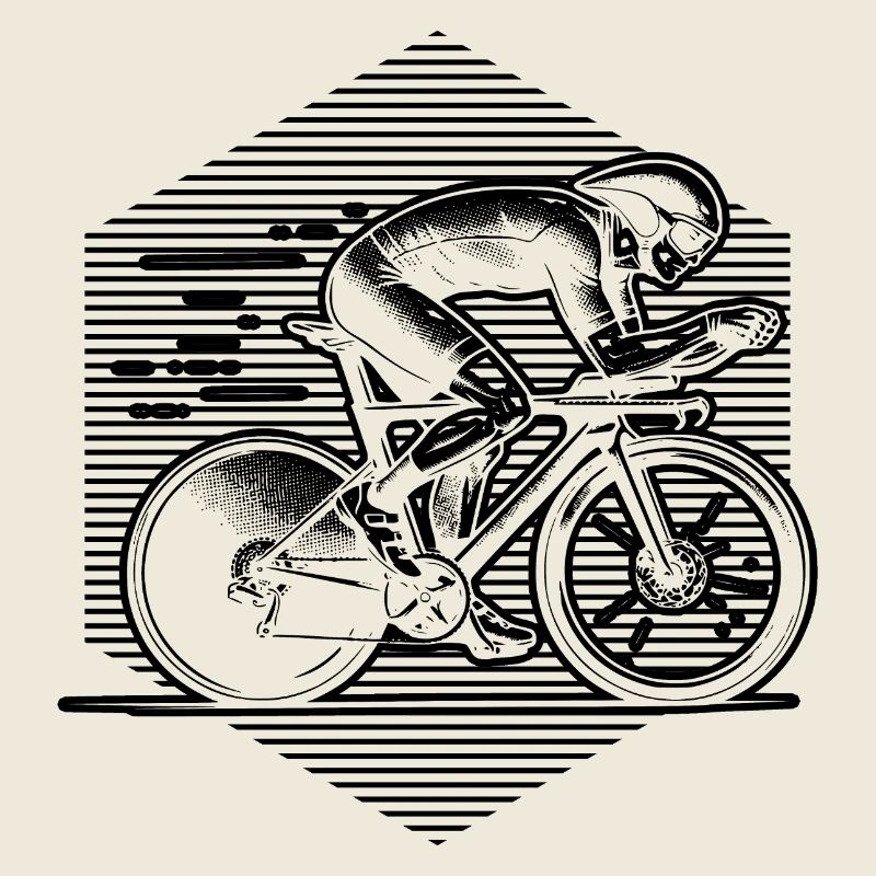 Illustrations de vélo de route pour votre tenue