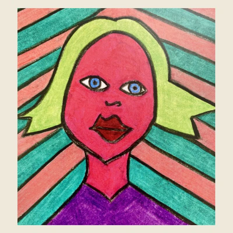 Strahlende Frau - Mutter
