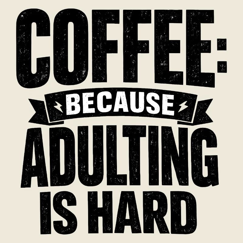 Coffee because Murder is wrong Kaffee retro