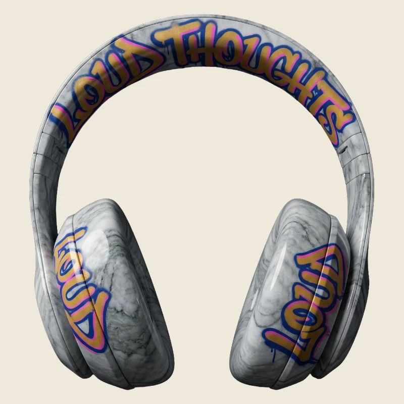 Loud Thoughts Graffiti Kopfhörer