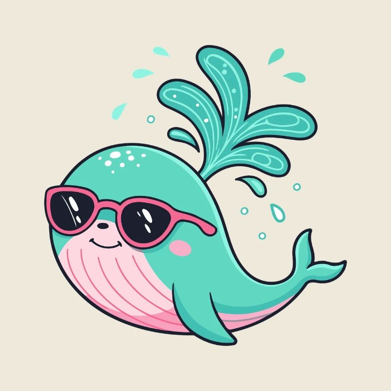 Baleine et Lunettes