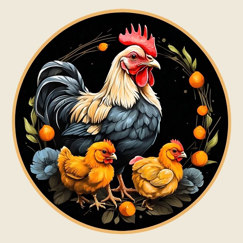 Mignon poulet famille